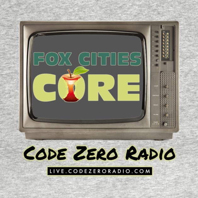 Fox Cities Core TV Shirt by Code Zero Radio